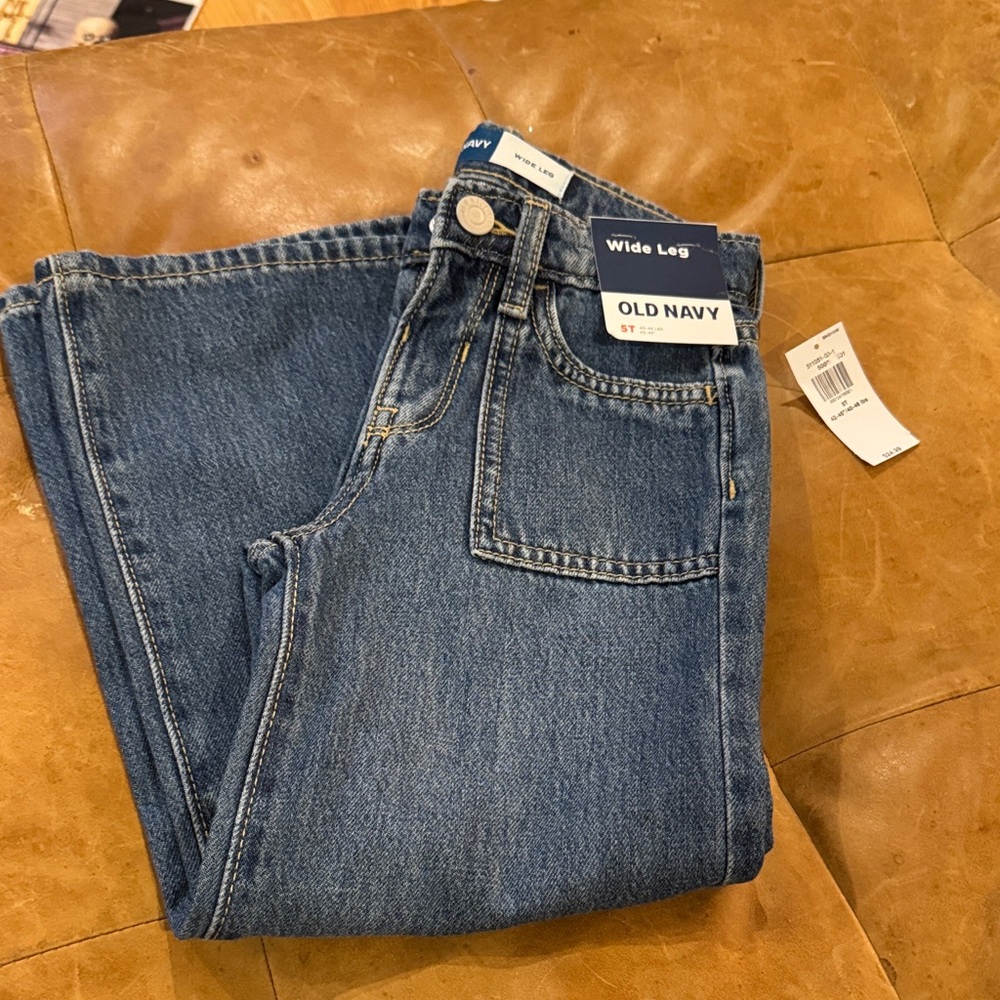 Old Navy Classic Denim Wide Leg Jeans